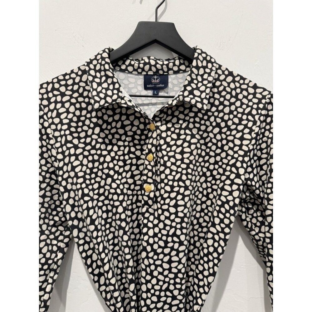 sailor sailor Shirt Dress Size Large - Picture 2 of 13